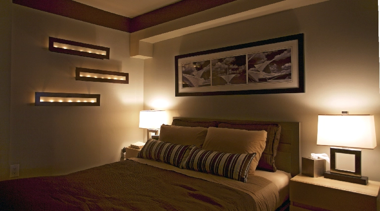 Bedroom Lighting - Flats for Sale in Siruseri